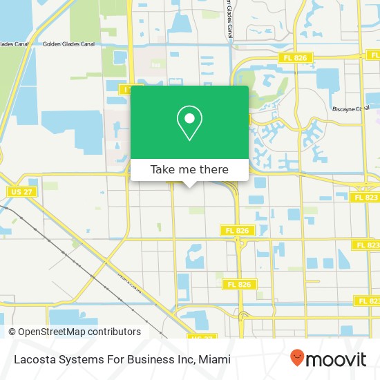 Mapa de Lacosta Systems For Business Inc