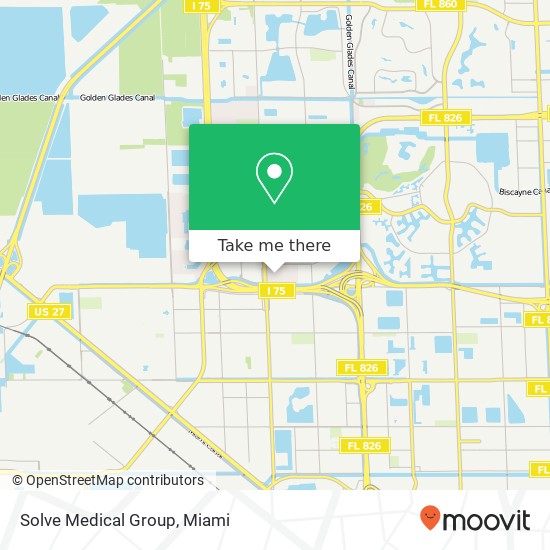 Mapa de Solve Medical Group