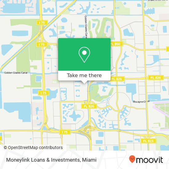 Moneylink Loans & Investments map
