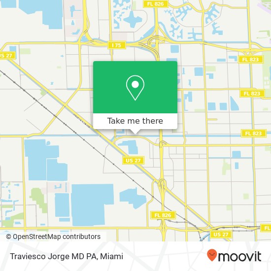 Traviesco Jorge MD PA map