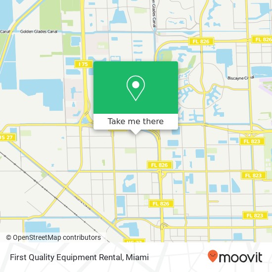 Mapa de First Quality Equipment Rental