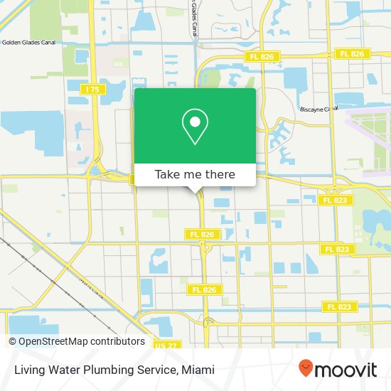 Living Water Plumbing Service map