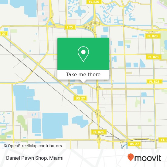 Mapa de Daniel Pawn Shop