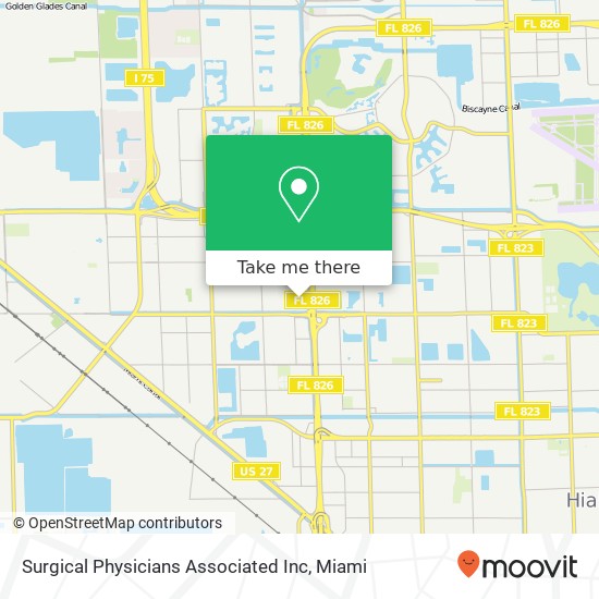 Mapa de Surgical Physicians Associated Inc