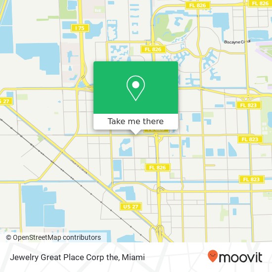 Mapa de Jewelry Great Place Corp the