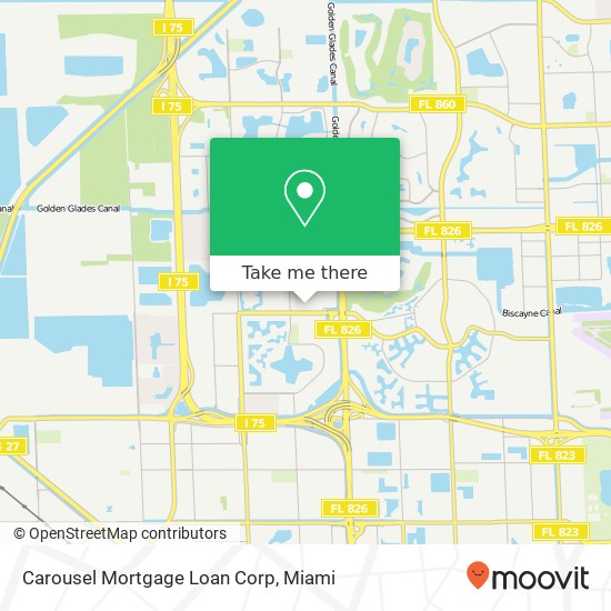 Mapa de Carousel Mortgage Loan Corp