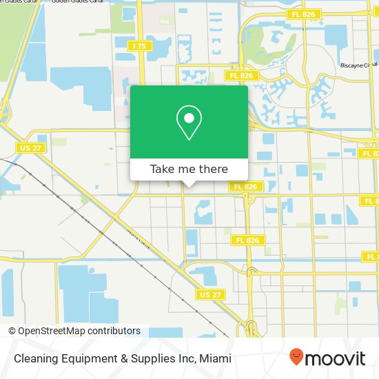 Cleaning Equipment & Supplies Inc map