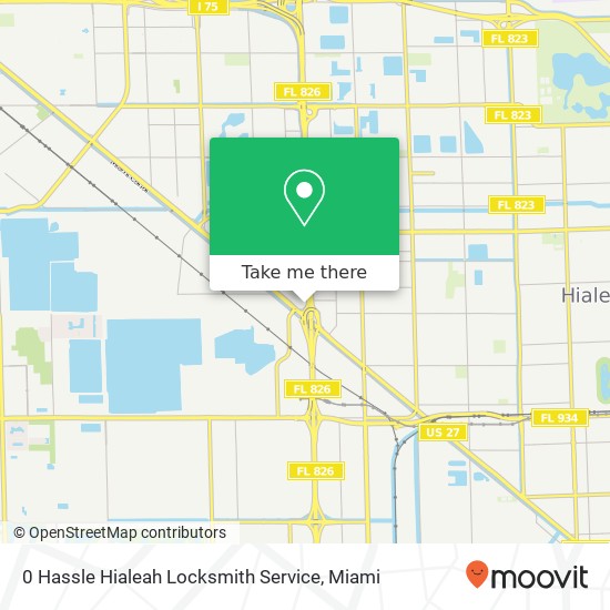 0 Hassle Hialeah Locksmith Service map