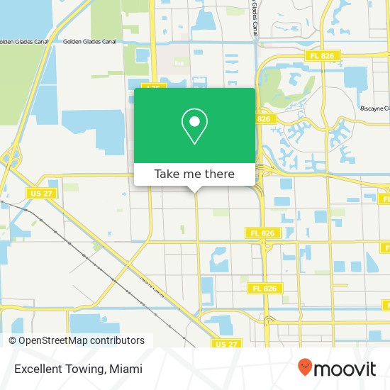 Excellent Towing map