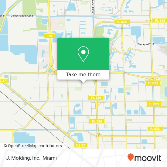 J. Molding, Inc. map