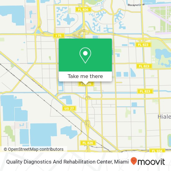 Mapa de Quality Diagnostics And Rehabilitation Center