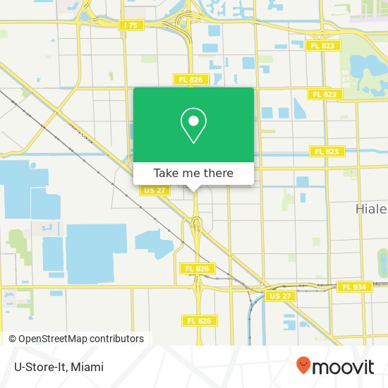 U-Store-It map