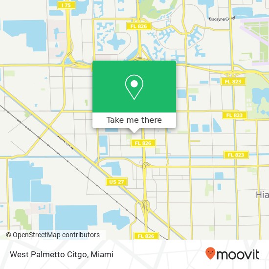 Mapa de West Palmetto Citgo