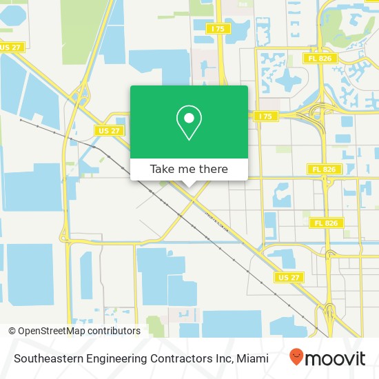 Mapa de Southeastern Engineering Contractors Inc