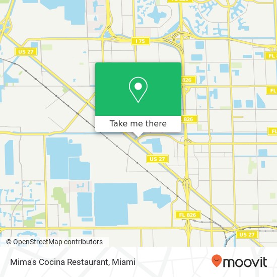 Mapa de Mima's Cocina Restaurant
