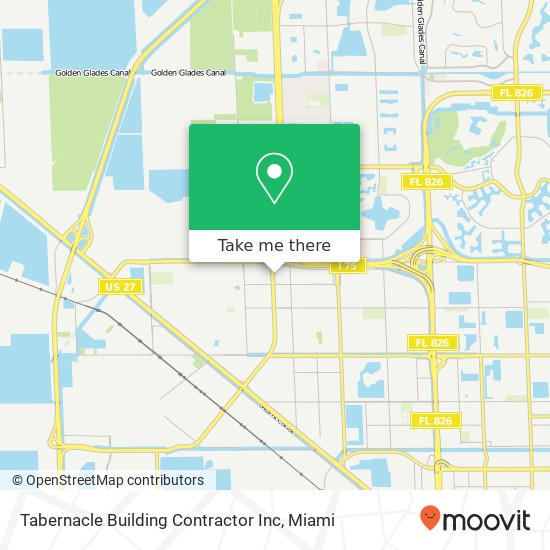 Mapa de Tabernacle Building Contractor Inc