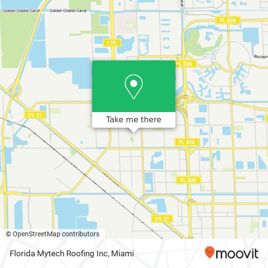 Florida Mytech Roofing Inc map