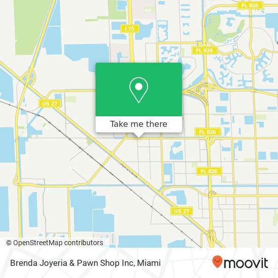 Brenda Joyeria & Pawn Shop Inc map