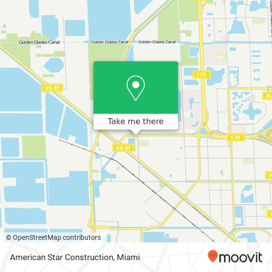 Mapa de American Star Construction