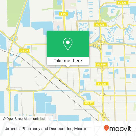 Jimenez Pharmacy and Discount Inc map