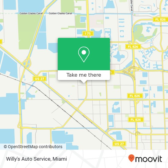 Mapa de Willy's Auto Service