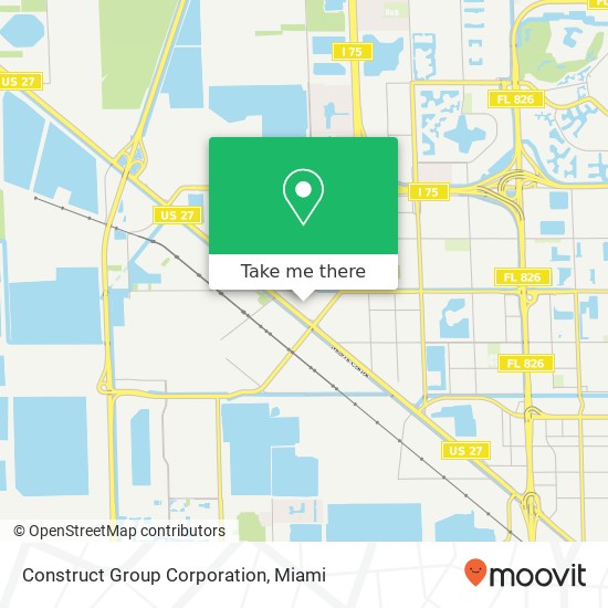 Construct Group Corporation map