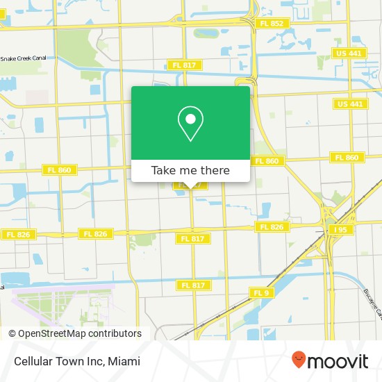 Cellular Town Inc map