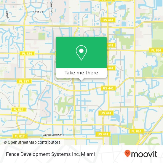 Fence Development Systems Inc map