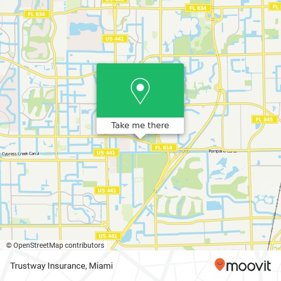 Trustway Insurance map