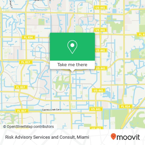 Risk Advisory Services and Consult map