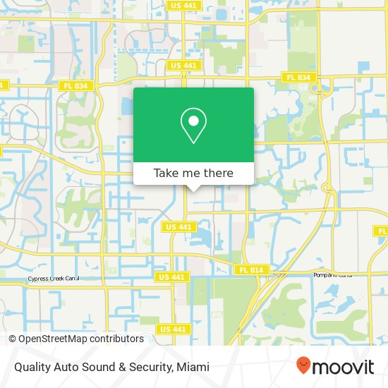 Quality Auto Sound & Security map