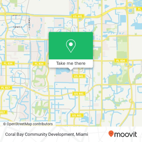 Mapa de Coral Bay Community Development