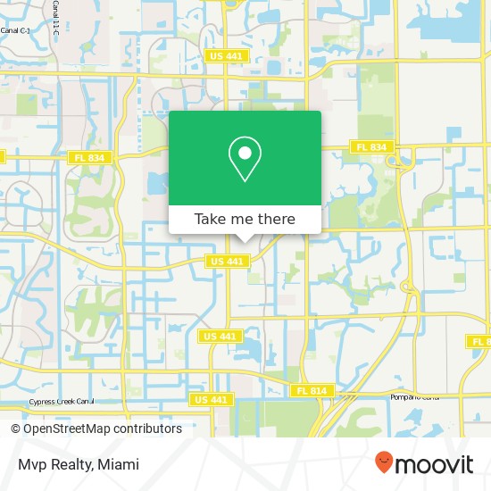 Mvp Realty map