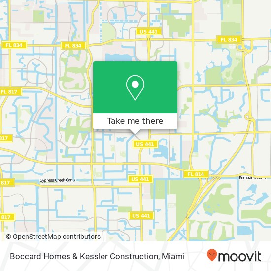 Mapa de Boccard Homes & Kessler Construction