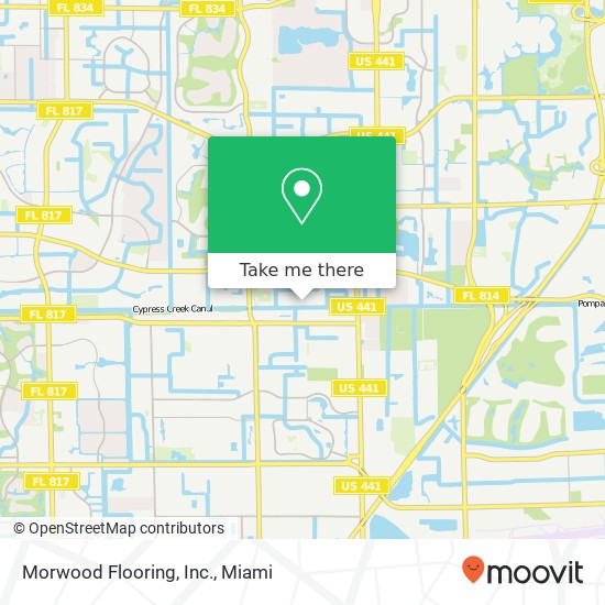 Morwood Flooring, Inc. map