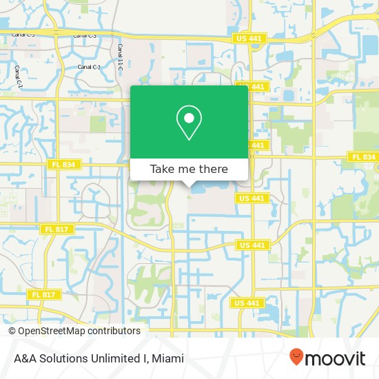 Mapa de A&A Solutions Unlimited I