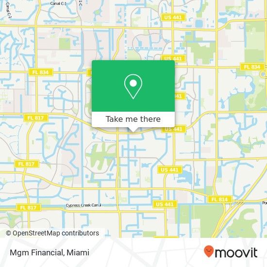 Mgm Financial map