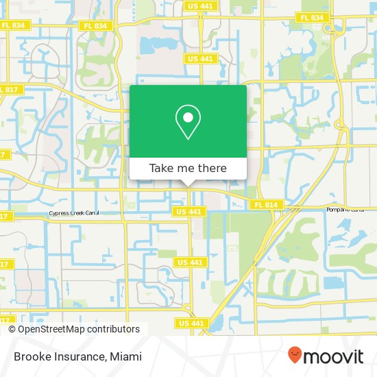 Brooke Insurance map