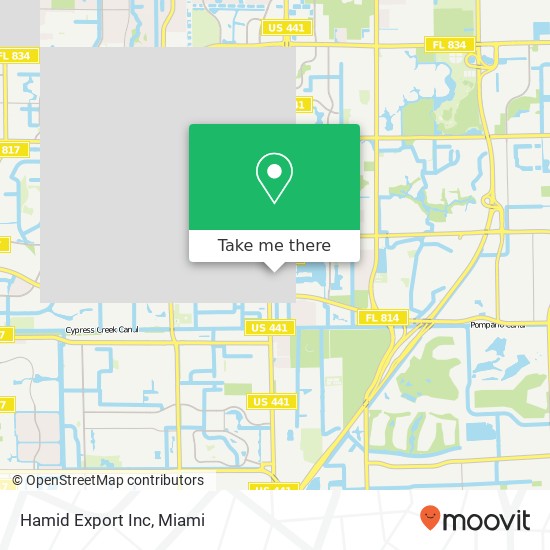 Hamid Export Inc map