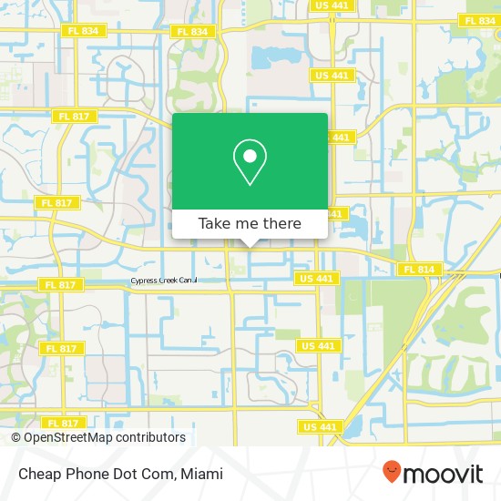 Mapa de Cheap Phone Dot Com