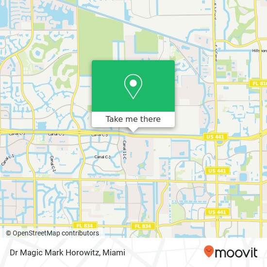 Mapa de Dr Magic Mark Horowitz