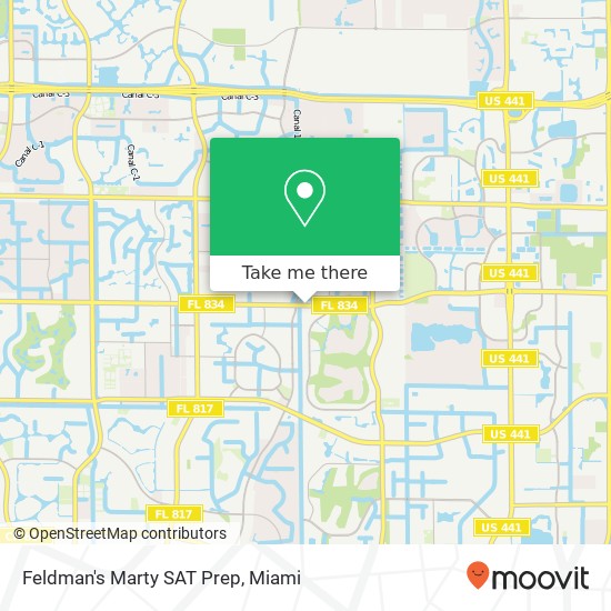 Feldman's Marty SAT Prep map