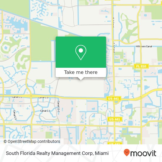 Mapa de South Florida Realty Management Corp