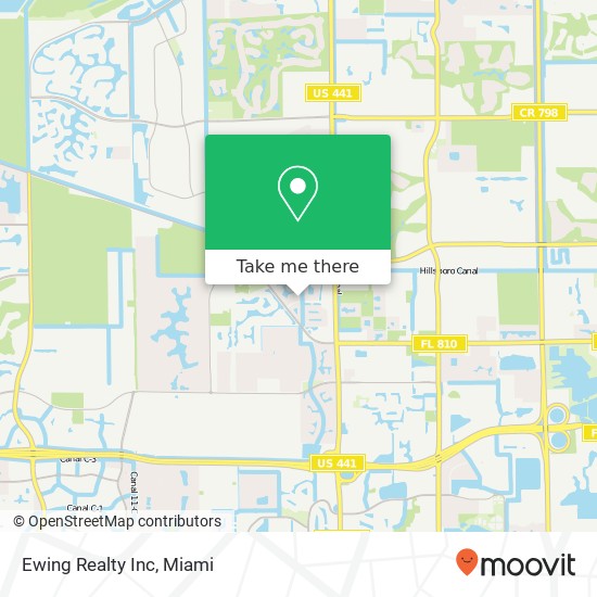 Ewing Realty Inc map