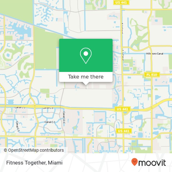 Fitness Together map