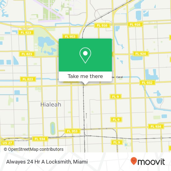 Alwayes 24 Hr A Locksmith map