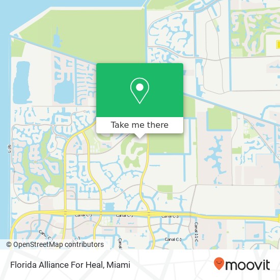 Florida Alliance For Heal map