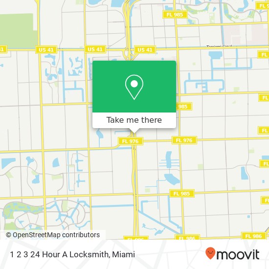 1 2 3 24 Hour A Locksmith map