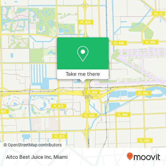 Aitco Best Juice Inc map