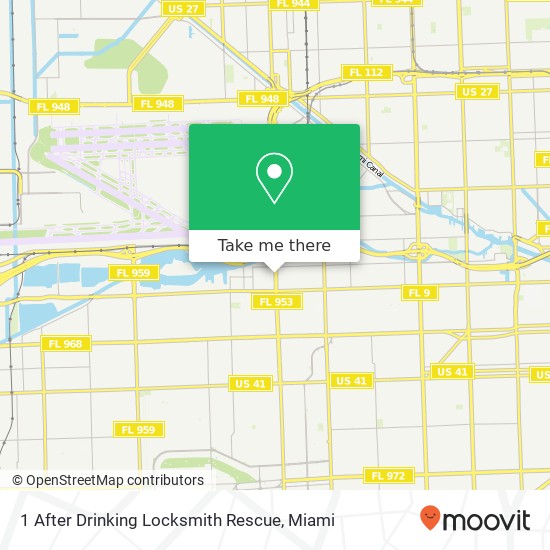 Mapa de 1 After Drinking Locksmith Rescue